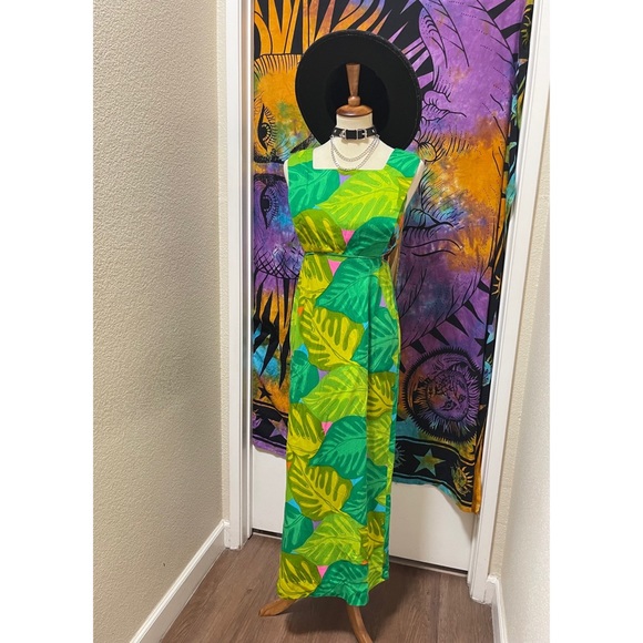 🌈 Amazing beautiful colorful Vintage dress - Picture 12 of 13